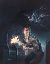 Print Alien Ripley