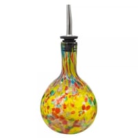 Image 1 of Blown Glass Cruets (Yellow, Blue, or Green)