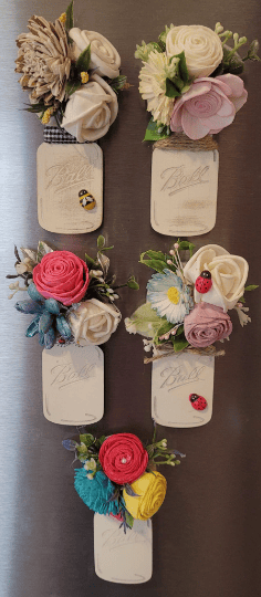 Image of Wood Mason Magnets