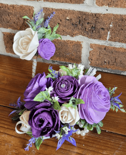 Image of Wrist Corsage & Boutonniere Set