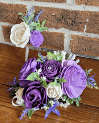 Image 2 of Wrist Corsage & Boutonniere Set