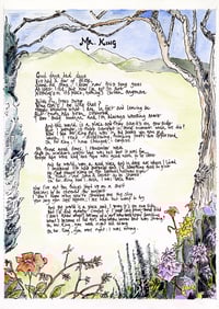 Mr King - Giclee Signed Limited Edition Print