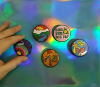 Image 5 of 60s inspired buttons (pack of 5)