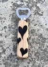 Dark Hearts Bottle Opener 