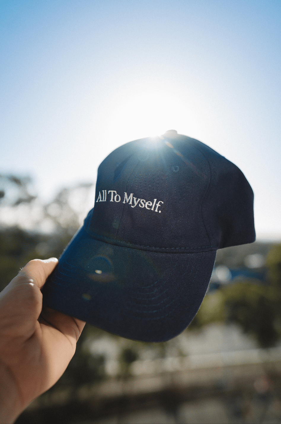 Image of All To Myself Cap - Navy