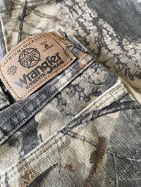 Image 5 of Vintage Camouflage Double Knee Jeans (36x30)