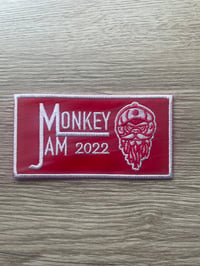 Image 2 of Monkey Jam 2022 patch and pin