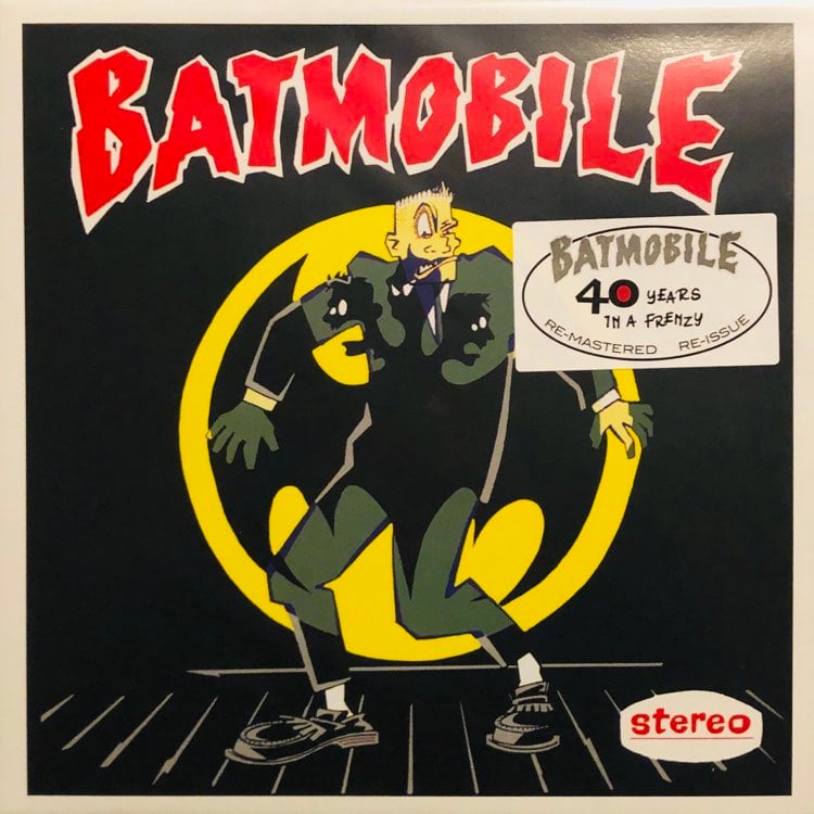 BATMOBILE - S/T (40 YEARS IN A FRENZY) LP RED