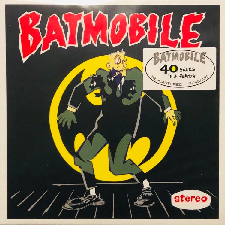 BATMOBILE - S/T (40 YEARS IN A FRENZY) LP YELLOW