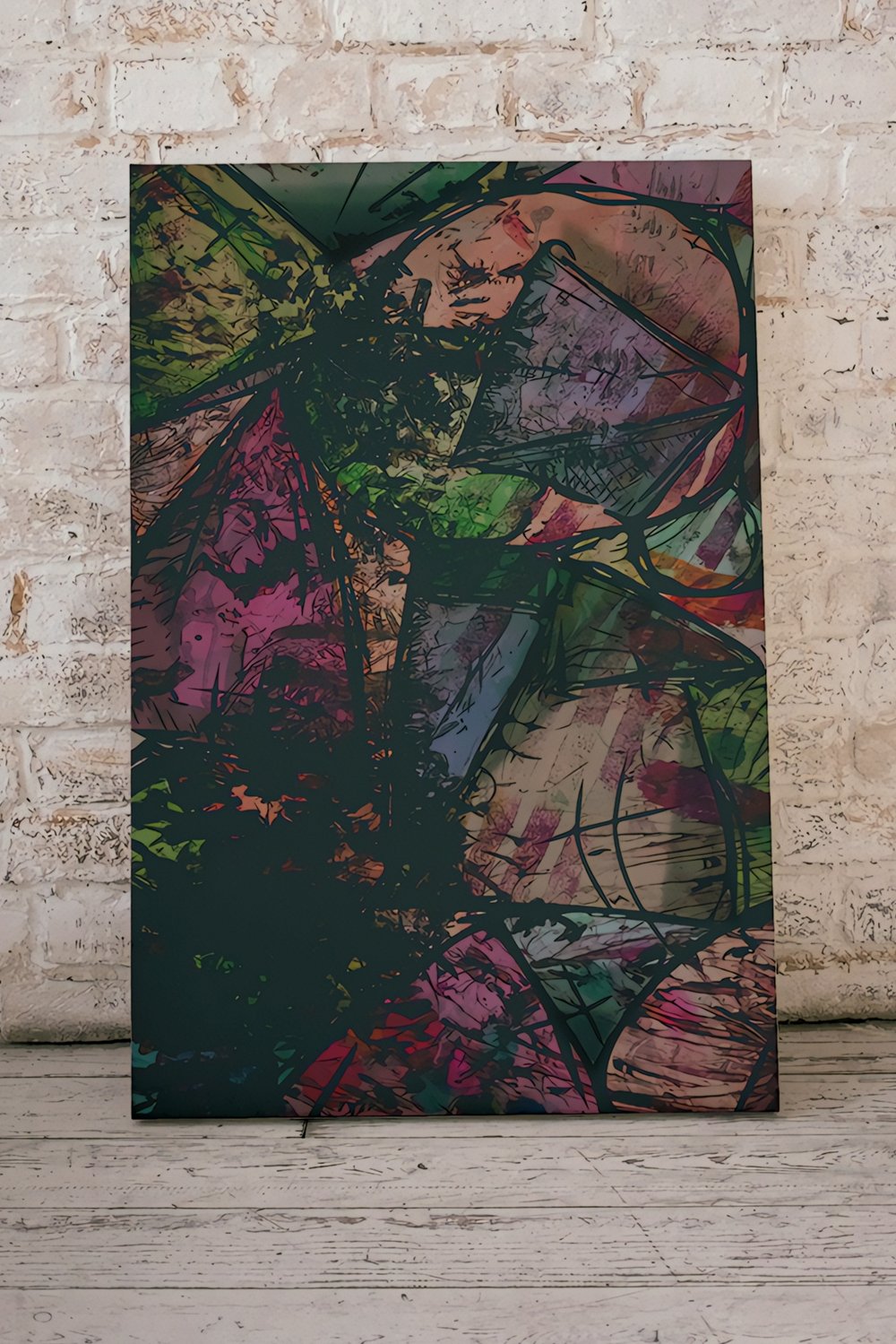 Dirty Shapes - Canvas