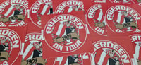 Image 2 of Pack of 25 7x7cm Aberdeen On Tour Football/Ultras Stickers.