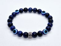 Image 3 of Blue Evil Eye • Lapis Lazuli Tigers Eye 