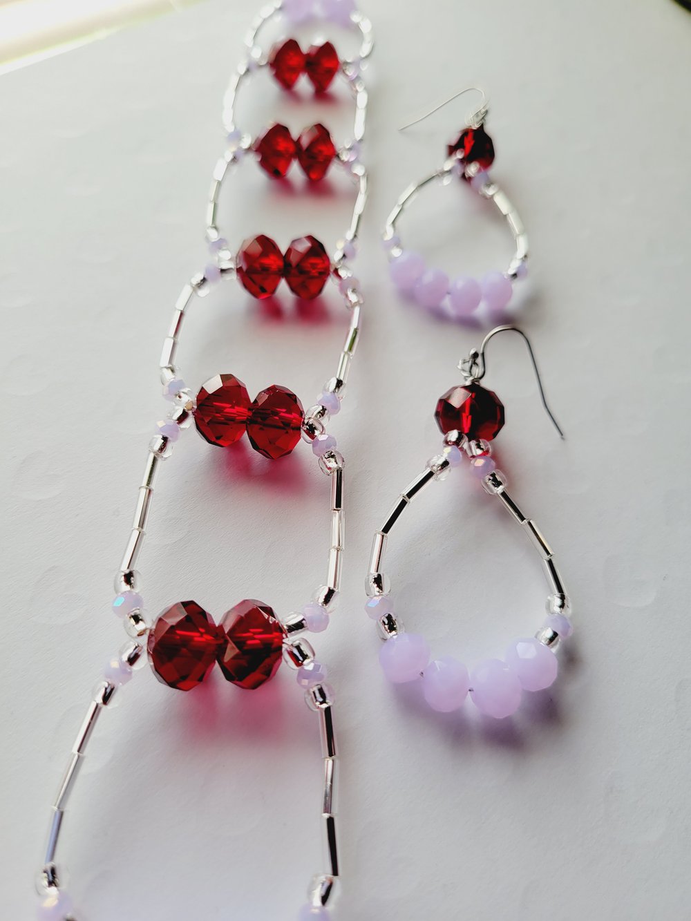 Image of "Red Grandalia" Lavender Ice Set