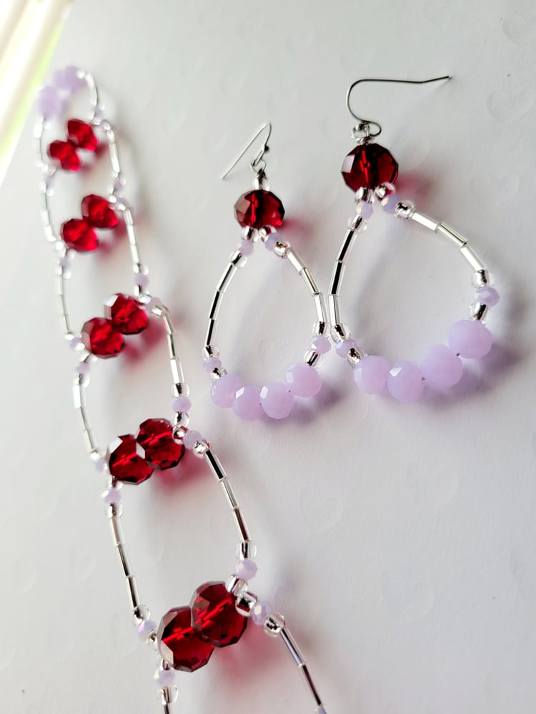 Image of "Red Grandalia" Lavender Ice Set