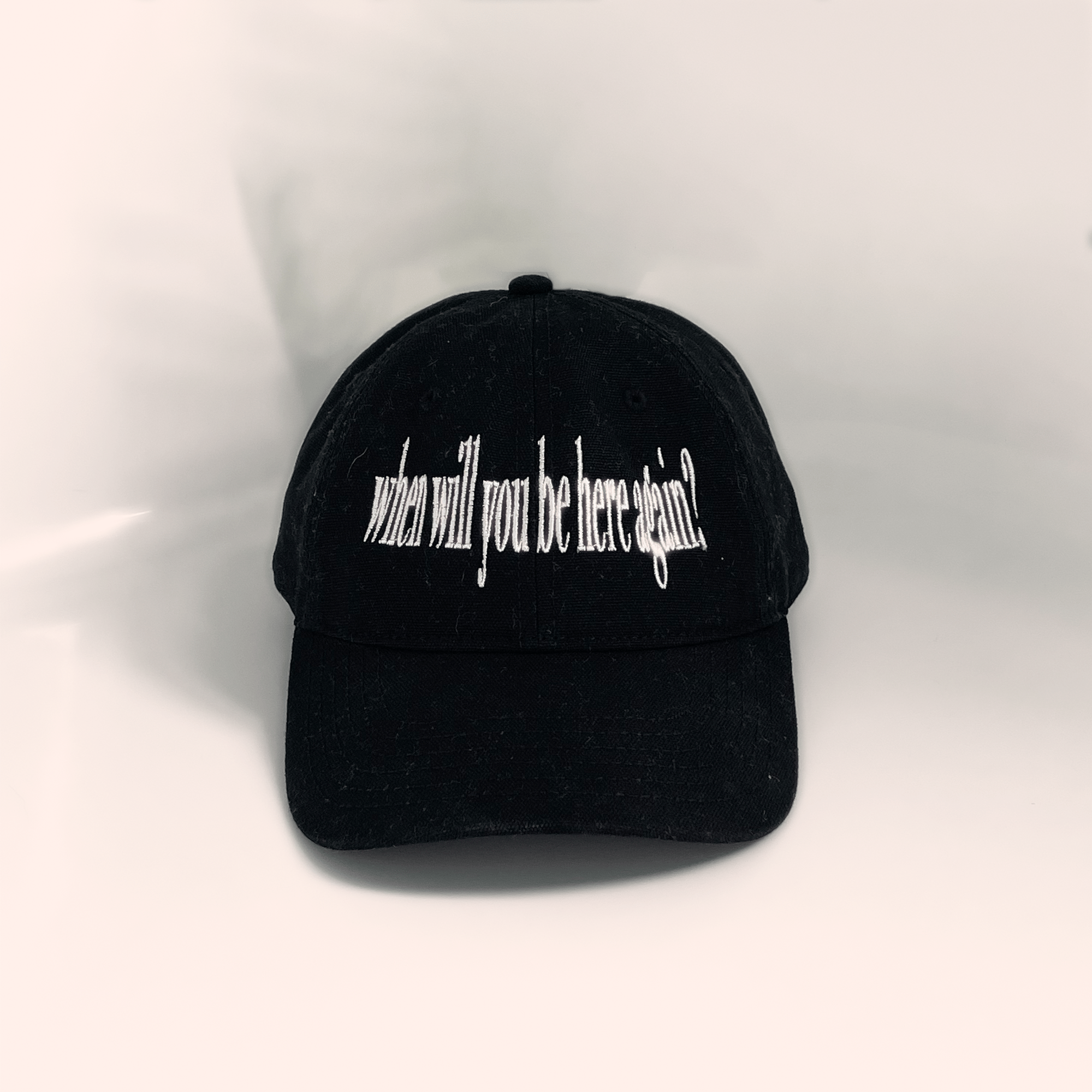 Image of 'When Will You Be Here Again?' Hat