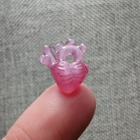 Miniature "Layers of Love" Anatomical Heart Pendant LOL7