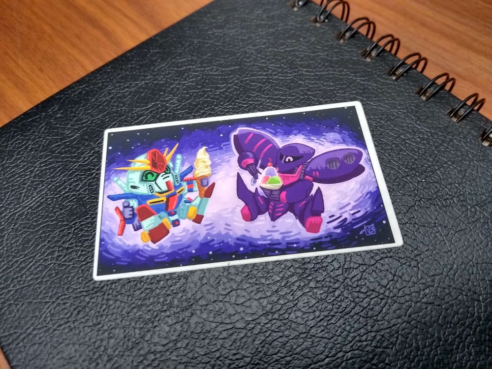 SD Gundam Sticker Set