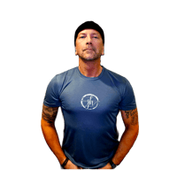 Image 1 of Gray JH Brand 100% Polyester Mens and Womens Designer Tee Shirt