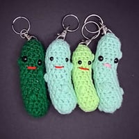 Emotional Support Pickle Keychain - NEW PICKLE DROP EACH MONTH. CHECK IG FOR DROP DATE!