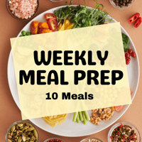 Weekly Meal Prep 10 Meals 