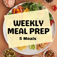 Weekly Meal Prep 5 Meals 