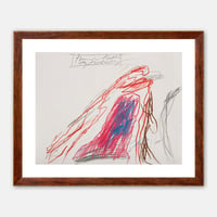 Image 1 of Cy Twombly - Triumph of Galatea, Fine Art Giclee Print, Abstract Poster