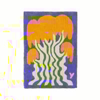 SMALL RUG - MYSTIC TREE - YELLOW