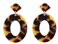 Image 1 of Animal Print Design Earrings