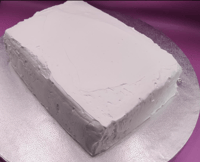 Image 3 of Iced | Vanilla Sheet Cake With White Vanilla Icing|You Choose Size And Frosting