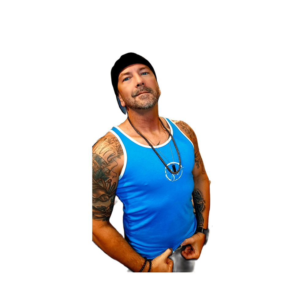 Blue JH Tank Top