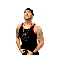 Image 3 of Black & Red JH Tank Top