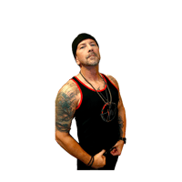 Image 5 of Black & Red JH Tank Top