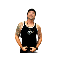 Image 3 of Black & White JH Brank Tank Top