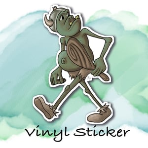 Image of Silly Orc Vinyl Sticker
