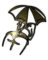 Umbrella Girl Flame Logo