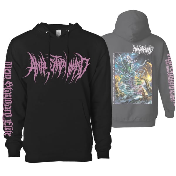 Image of ANAL STABWOUND "REALITY DRIPS" HOODIE