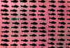 Steve McCracken Art "Teal Fish... Pink..." Original