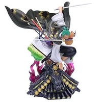 Zoro on roof action figure.