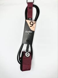 Image 1 of Koalition 9ft knee leash (red)