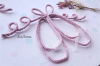 Image 2 of Zapatillas Ballet tricotadas en algodón