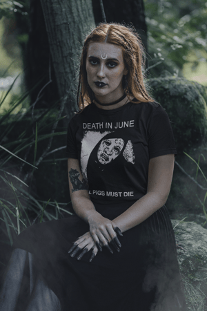 Image of Death in June All Pigs Must Die T-Shirt