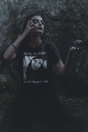 Image of Death in June All Pigs Must Die T-Shirt