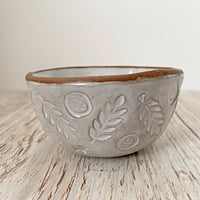 Image 3 of PEACE White Ceramic Trinket/Candle Dish