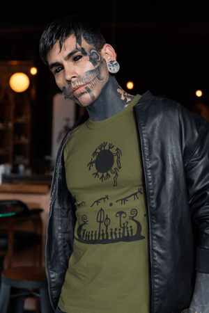 Image of Tanum Rock Carvings T-Shirt