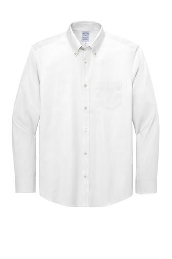 Image of **NEW** Brooks Brothers® Wrinkle-Free Stretch Pinpoint Shirt (BB18000)