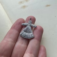 Image 4 of Made to order Corn dolly pendant 