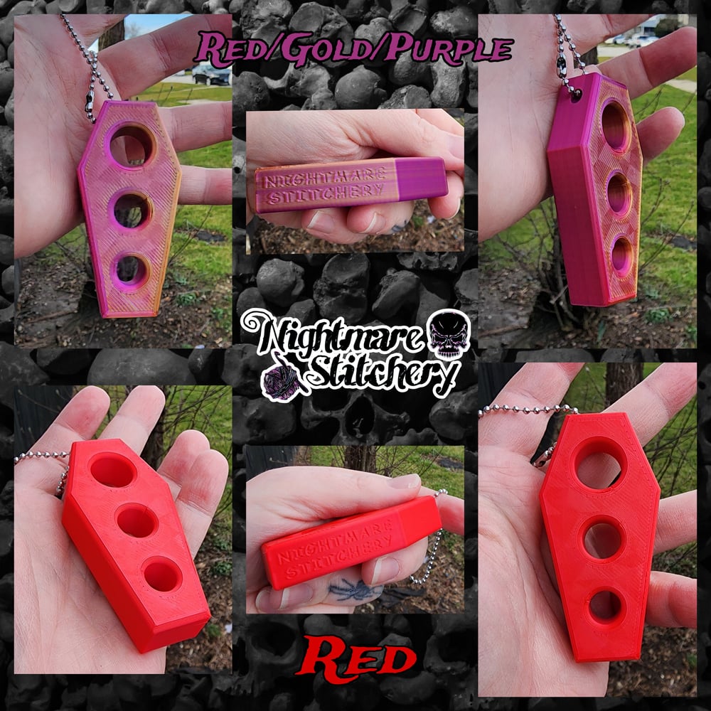 Coffin shaped Safety Eye Tool