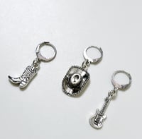Image 3 of COW GIRL EARRING 