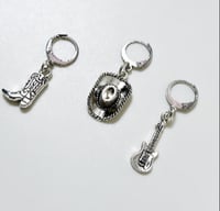 Image 4 of COW GIRL EARRING 