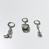 Image 1 of COW GIRL EARRING 